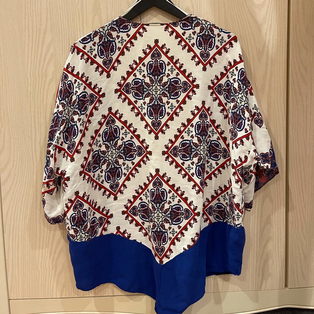 Zara Patterned Kimono - Picture 2 of 4